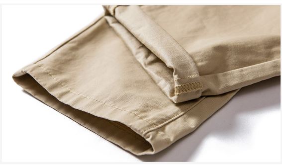 Men's Beige Cotton Jeans – Effortless Style & All-Day Comfort!