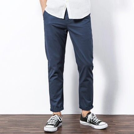 Men's Blue Cotton Jeans – Effortless Style & All-Day Comfort!