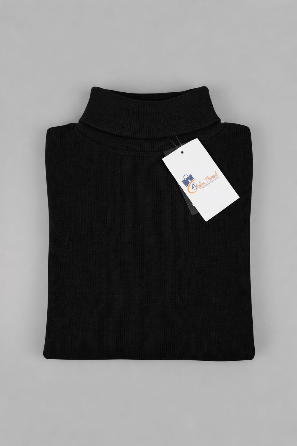 Black High Neck for Men | Stretchable and Stylish