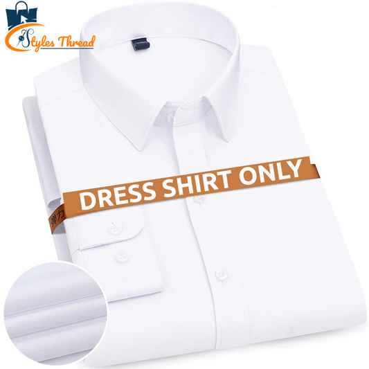 Dress to impress with our premium Dress Shirt| White Color