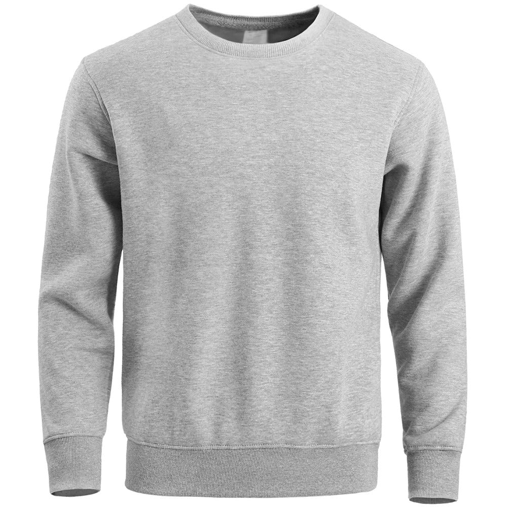 Ultimate Comfort Men’s Light Grey Sweatshirts - Durable, Stylish, and Ultra-Soft