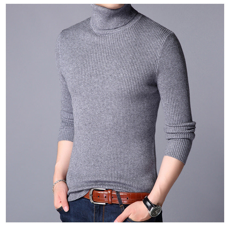 High Neck for Men in Grey color | Stretchable and Stylish
