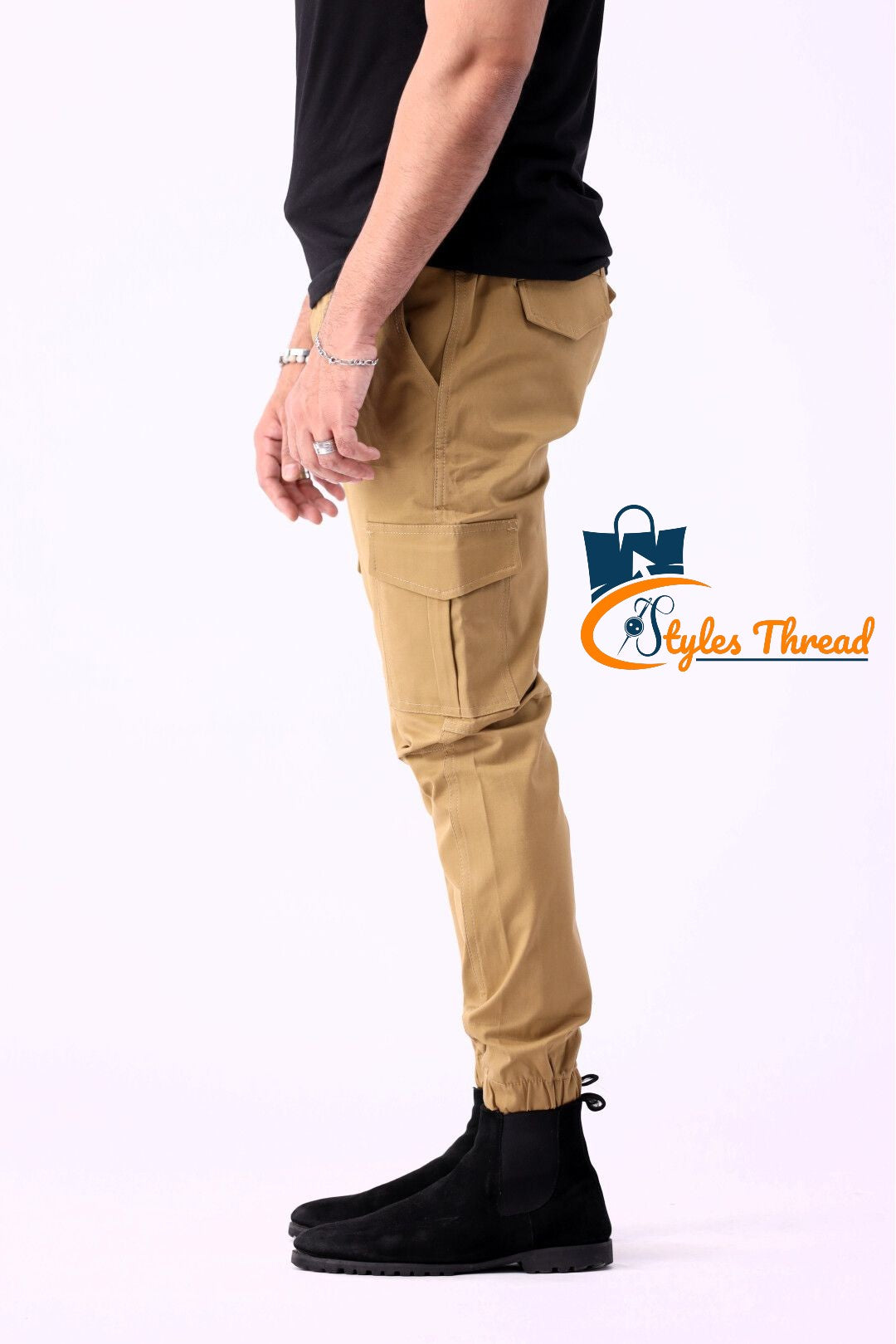 Camel Cargo Pants for Men | Everyday Essential