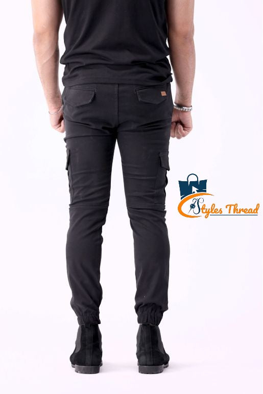 Black Cargo Pants for Men | Everyday Essential