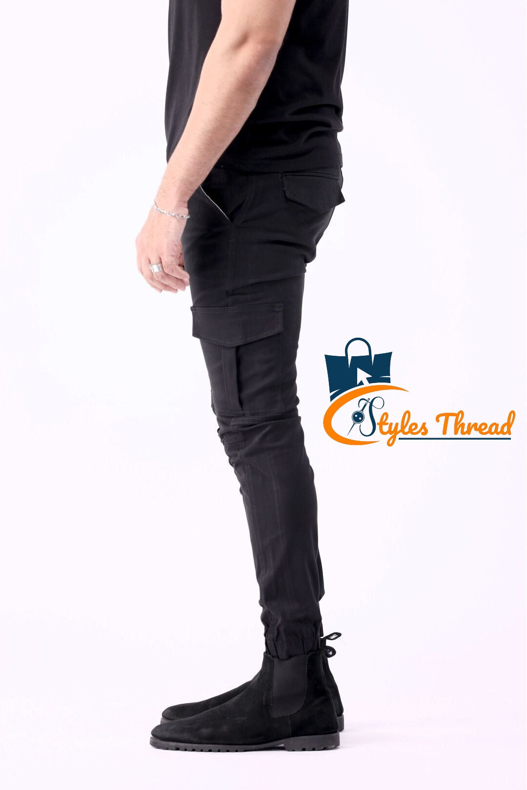 Black Cargo Pants for Men | Everyday Essential