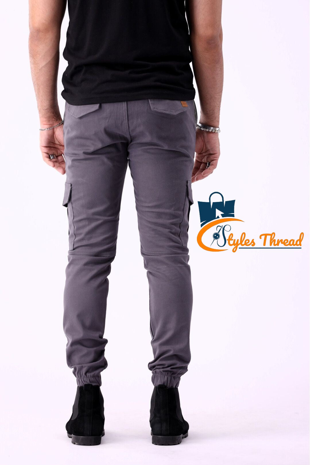 Grey Cargo Pants for Men | Everyday Essential