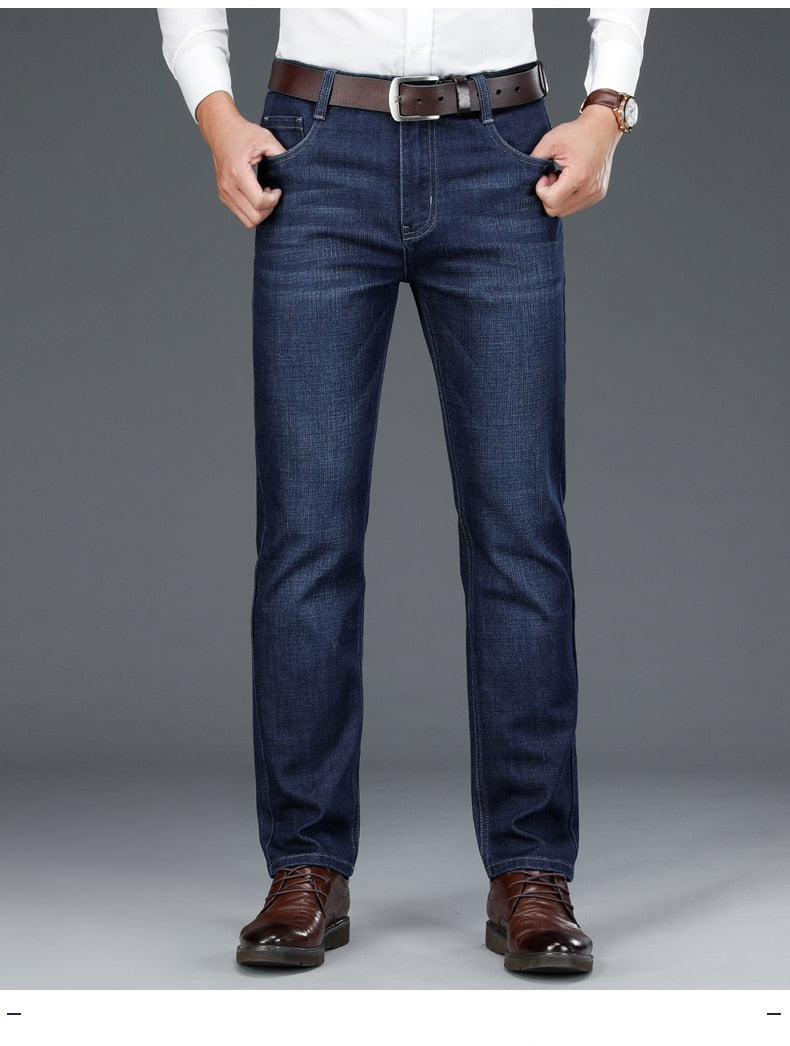 Blackish Blue Denim Jeans Pants