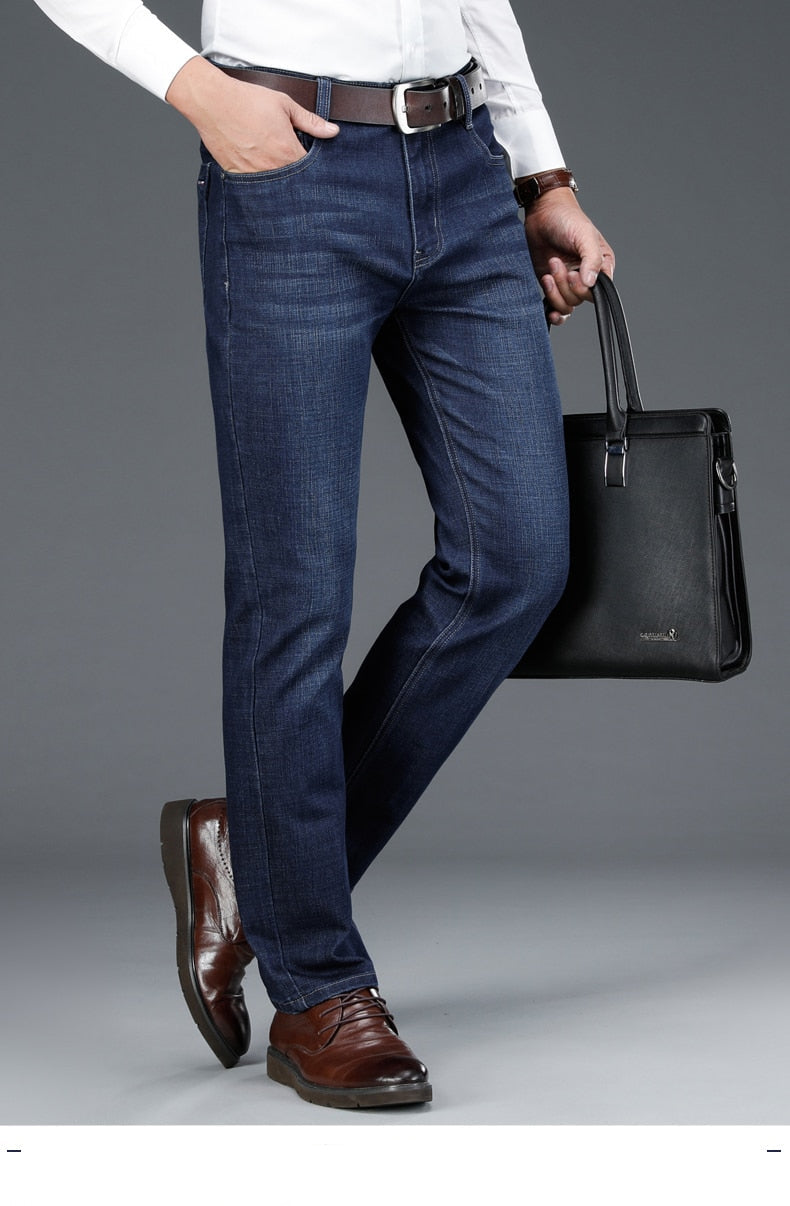 Blackish Blue Denim Jeans Pants