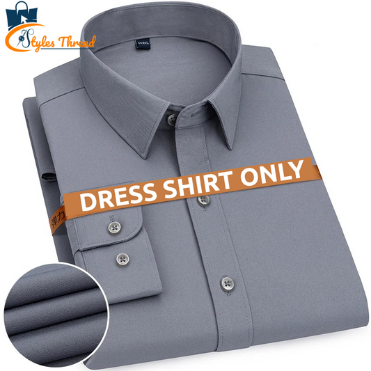 Grey Dress Shirt for Men