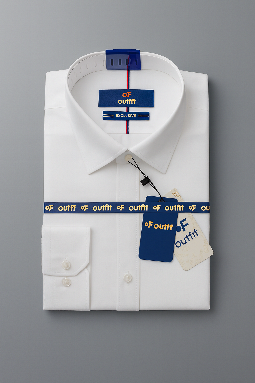 Off White Dress Shirt for Men