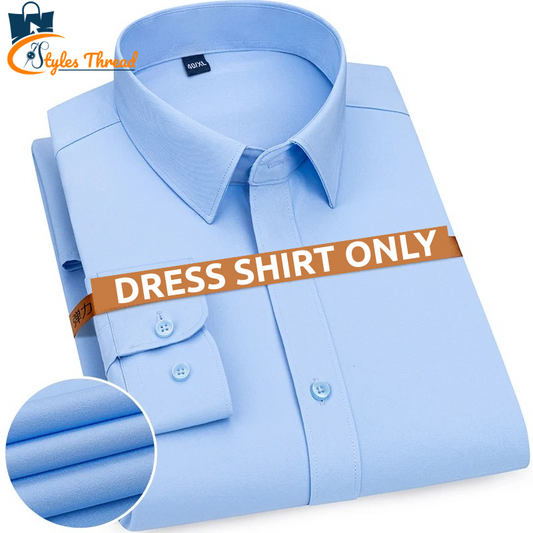 Sky Blue Dress Shirt for Men
